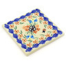 Polish Pottery Boleslawiec Stoneware Tile 190 Cer maz pattern D119 H0637F