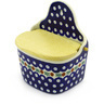 Polish Pottery Boleslawiec Stoneware Wall Jar 129 Ceramika Artystyczna pattern 70 H4340F