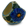 Polish Pottery Stoneware BASKET W/HANDLE