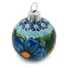 Polish Pottery Stoneware ORNAMENT CHRISTMAS BALL