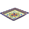 Polish Pottery Stoneware BOWL SQUARE