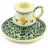 Polish Pottery Stoneware CANDLE HOLDER