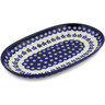 Polish Pottery Stoneware platter oval