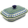 Polish Pottery Stoneware DISH W/COVER