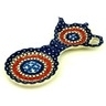 Polish Pottery Stoneware TEA BAG LEMON PLATE