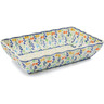 Polish Pottery Stoneware BAKER RECTANGULAR