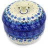 Polish Pottery Stoneware JAR APPLE SHAPED