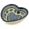 Polish Pottery Stoneware BOWL HEART SHAPED