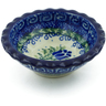 Polish Pottery Stoneware BOWL SCALLOPED