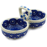 Polish Pottery Stoneware Condiment Servers