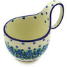 Polish Pottery Stoneware BOWL W/HANDLES