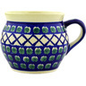 Polish Pottery Stoneware BUBBLE MUG