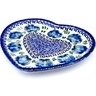 Polish Pottery Stoneware PLATTER HEART SHAPED