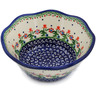 Polish Pottery Stoneware BOWL FLUTED