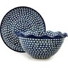 Polish Pottery Stoneware COLANDER W/PLATE