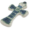 Polish Pottery Stoneware CROSS