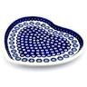 Polish Pottery Stoneware PLATTER HEART SHAPED