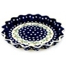 Polish Pottery Stoneware PIE DISH FLUTED