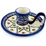 Polish Pottery Stoneware CANDLE HOLDER