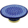 Polish Pottery Stoneware CAKE STAND
