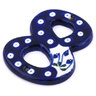 Polish Pottery Stoneware NUMBER HANGING