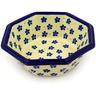 Polish Pottery Stoneware BOWL OCTAGONAL