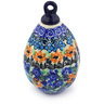 Polish Pottery Stoneware ORNAMENT CHRISTMAS BALL