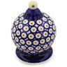 Polish Pottery Stoneware ORNAMENT CHRISTMAS BALL