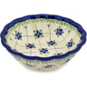 Polish Pottery Stoneware BOWL FLUTED