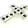 Polish Pottery Stoneware CROSS