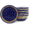 Polish Pottery Stoneware BOWLS SET OF 6