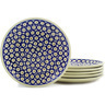 Polish Pottery Stoneware PLATES SET OF 6