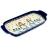 Polish Pottery Stoneware TRAY W/HANDLES