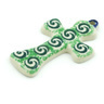 Polish Pottery Stoneware CROSS