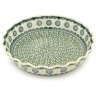 Polish Pottery Stoneware PIE DISH FLUTED