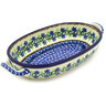 Polish Pottery Stoneware BAKER OVAL W/HANDLES