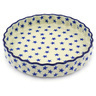 Polish Pottery Stoneware PIE DISH FLUTED