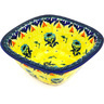 Polish Pottery Stoneware BOWL SQUARE