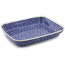 Polish Pottery Stoneware BAKER RECTANGULAR