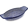 Polish Pottery BAKER OVAL W/HANDLES
Shape: (S722C)