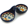 Polish Pottery Stoneware CONDIMENT SERVER