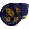Polish Pottery Stoneware BOWLS SET OF 6