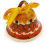 Polish Pottery Stoneware ORNAMENT BELL