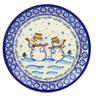 Polish Pottery Stoneware PLATE