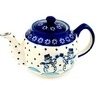 Polish Pottery Stoneware tea or coffee pot