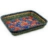 Polish Pottery Stoneware rectangular baker