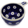 Polish Pottery 1/4 Cup Measuring Cup Peacock Eyes