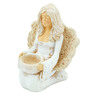 Plaster Angel Figurine 8&quot; White