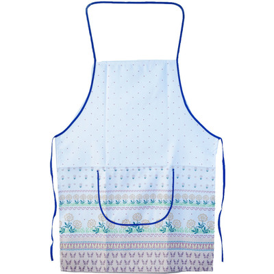 Polyester Apron 26&quot; Ring Of Flowers