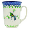 Polish Pottery Bistro Mug Spring Melody